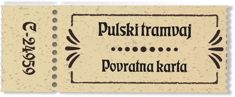 Tram ticket